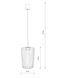 Люстра підвісна Nowodvorski 12223 KENAI GX53 1x15W