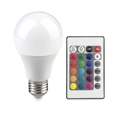 Світлодіодна лампа Polux 306838 SMART A60 RGB E27 6 Вт 3000K