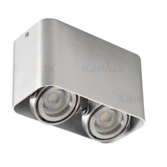 Точечный накладной светильник Kanlux TOLEO DTL250-AL (26121)