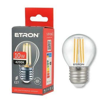 Світлодіодна лампа Etron Filament 1-EFP-156 10Вт E27 4200K