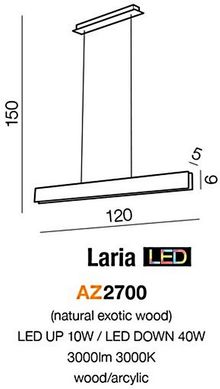 Підвіс Azzardo AZ2700 Laria Wood