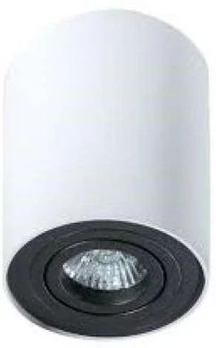 Точковий накладний світильник Azzardo Bross 1 GM4100 WH/BK (AZ1436)