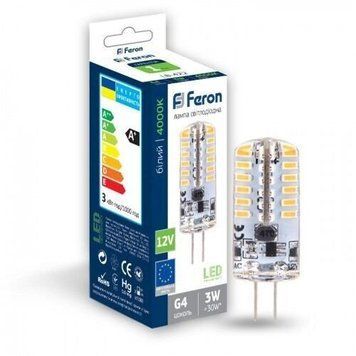 Светодиодная лампа Feron LB-422 12V 3W G4 4000K