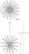 Люстра декоративная Zuma Line Urchin Pendant P0491-09C-F7DY