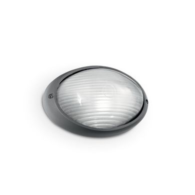 Настенный уличный светильник Ideal lux Mike-50 AP1 Small Antracite (61788)
