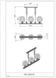 Люстра сучасна стельова Pikart COLOURGLASS 12101-13