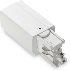 Елемент трекової системи Ideal lux Link Trimless Mains Connector Left White (169583)
