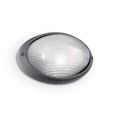 Настенный уличный светильник Ideal lux Mike-50 AP1 Big Antracite (61818)