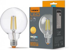 Декоративна лампа Videx Filament VL-G95FD 7W E27 4100K