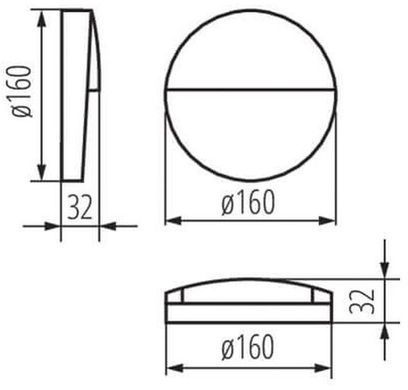 Уличная подсветка фасада Kanlux DULI LED 6,5W-NW-O-GR 33753
