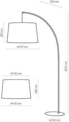Торшер декоративный TK LIGHTING 5077