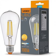 Декоративна лампа Videx Filament VL-ST64FD 6W E27 4100K