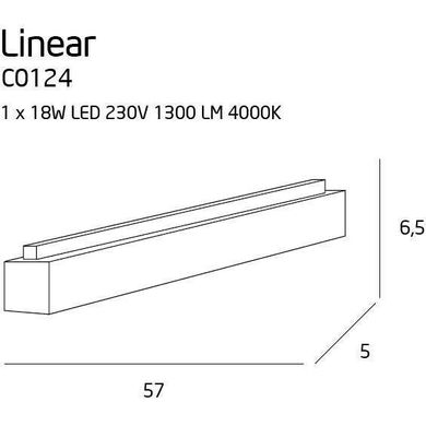 Стельовий світильник Maxlight C0124 Linear
