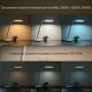 Светильник настольный LED PARKER 8W 3000-6500К белый Violux 530002