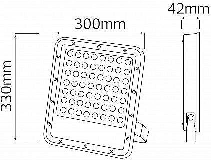 Світлодіодний прожектор OSELO-300 300W 6400K IP65 068-025-0300-020