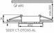 Точковий врізний світильник Kanlux Seidy CT-DTO50-AL (18280)