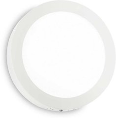 Настенный светильник Ideal lux Universal AP1 12W Round Bianco (138596)