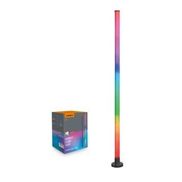 Торшер декоративний VIDEX 28788 (TF20) RGB 10W Black