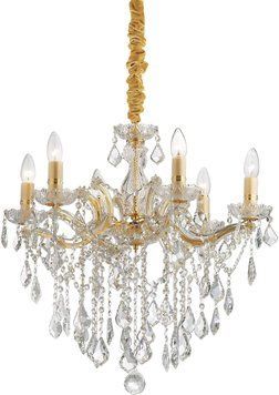 Кришталева люстра Ideal lux Florian SP6 (35635)