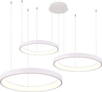 Люстра Azzardo AGNES PENDANT 38+58+78 DIMM CCT SWITCH WH AZ5025