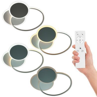 Світильник LED smart Violux TRIO+пульт 80W 3000-6000K IP20 круг 220365