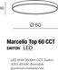 Стельовий світильник Azzardo MARCELLO TOP 60 CCT SWITCH BK AZ5082