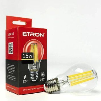 Світлодіодна лампа Etron Filament 1-EFP-103 15Вт E27 3000K