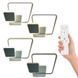 Світильник LED smart Violux TRIO+пульт 80W 3000-6000K IP20 квадрат 220375