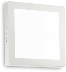 Настенный светильник Ideal lux Universal AP1 18W Square Bianco (138640)