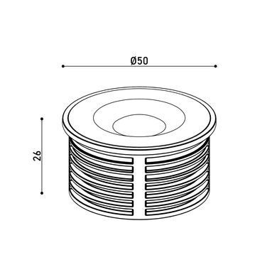 LED модуль KLOODI KDMR16 H26 7W 3K