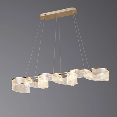 Люстра сучасна LLOYD AERIE 6103/L1180*280 F-gold