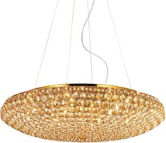Кришталева люстра Ideal lux King SP12 Oro (88020)