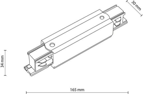 Элемент трековой системы TK LIGHTING 4531 TRACER