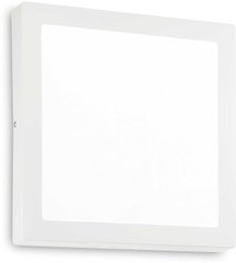 Настенный светильник Ideal lux Universal AP1 24W Square Bianco (138657)