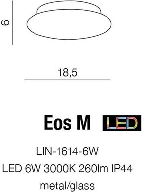 Стельовий світильник Azzardo Eos M LIN-1614-6W (AZ2071)