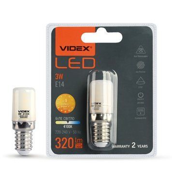 Світлодіодна лампа Videx 24631 E Series VL-ST25e-03144, 3W 4100K E14, 270&deg;