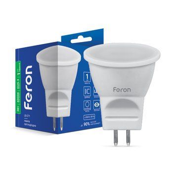 Светодиодная лампа Feron 25552 LB-271, MR11 3W 4000K GU5.3, 120&deg;