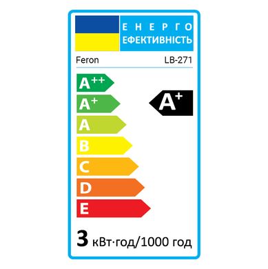 Светодиодная лампа Feron 25552 LB-271, MR11 3W 4000K GU5.3, 120°