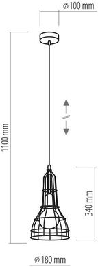 Люстра-підвіс TK lighting 2208 Long