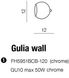 Бра спрямованого світла Azzardo Gulia Wall FH5951BCB-120-1CH (AZ1346)