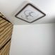 Світильник LED smart Violux OREO+пульт 120W 3000-6000K IP20 коричневий квадрат 220415