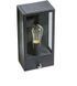 Світильник вуличний Azzardo AZ4487 NIKLAS WALL SENSOR BK