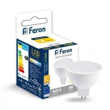 Светодиодная лампа Feron LB-716 6W G5.3 2700K