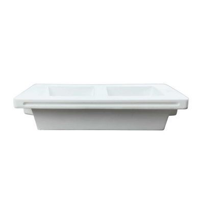 Встраиваемый гипсовый светильник DOLOMIT-2L белый GU10 IP20 Violux 132004