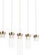 Люстра-подвес Zuma Line Gem Pendant P0389-05E-F7AC