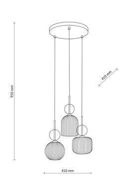 Люстра-подвес TK lighting 11041 SOPHIA