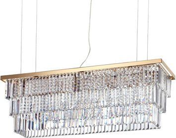 Кришталева люстра Ideal lux 213583 Martinez SP8 Oro