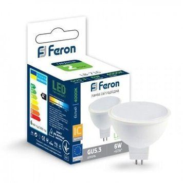 Светодиодная лампа Feron LB-716 6W G5.3 4000K