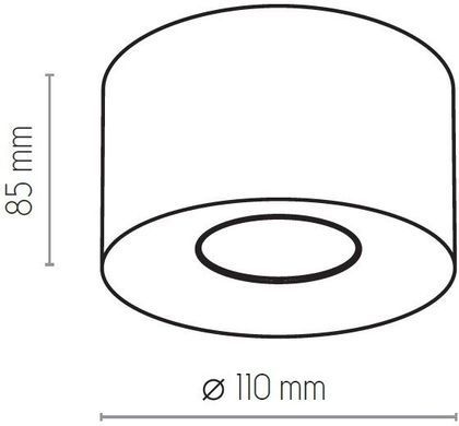 Точковий накладний світильник TK LIGHTING 3236