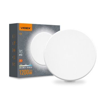 LED світильник настінний IP65 VIDEX (WL03) 12W 3000K-4000K-6500K White арт. 28763